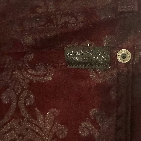 7 for all mankind Skinny Pants Size 23-32 - Picture 12 of 13